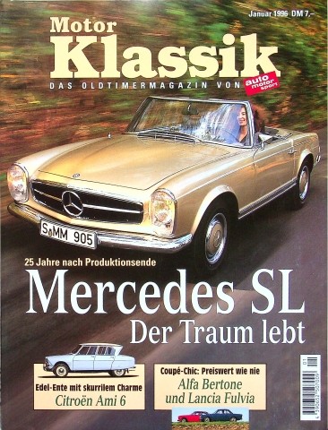 Deckblatt Motor Klassik (01/1996)